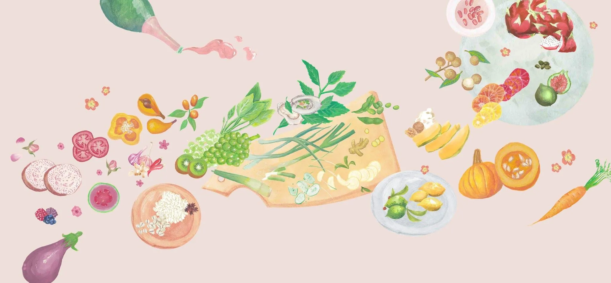 Mural illustration