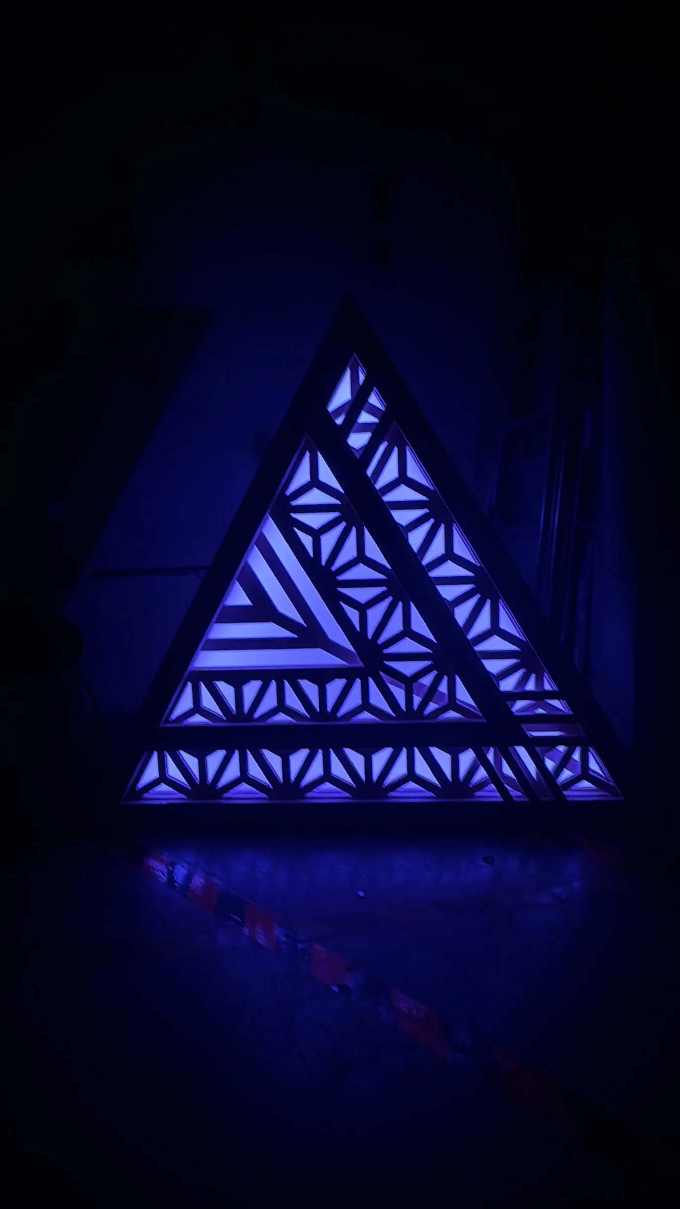 Pyramid installation